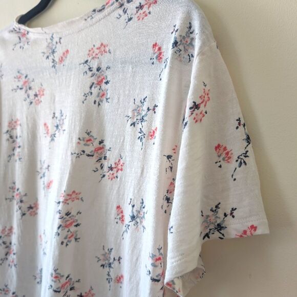 Lucky Brand Women's All Over Floral Tee Size XL - Picture 7 of 8